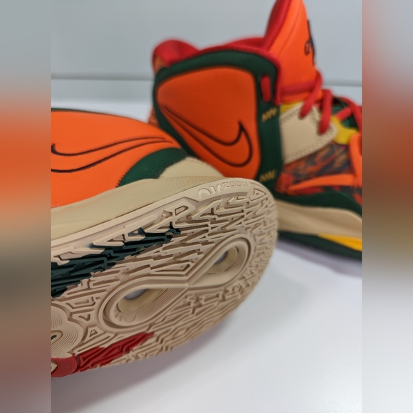Nike Kyrie Infinity 1 World 1 people Casual Orange Basketball Sneakers size 7.5 - Picture 8 of 13
